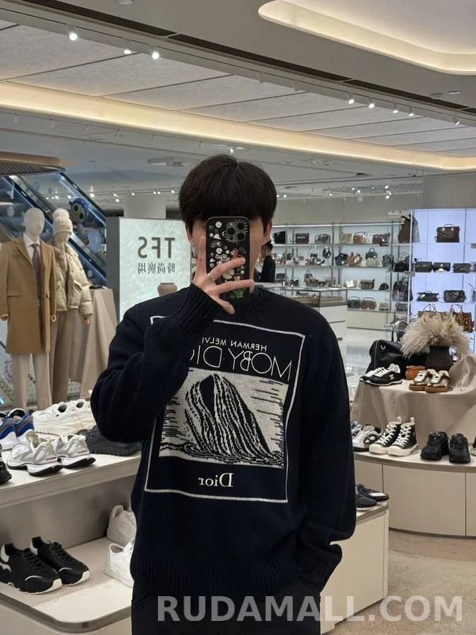 디올 디올 모비딕 그래픽 니트 상세 이미지