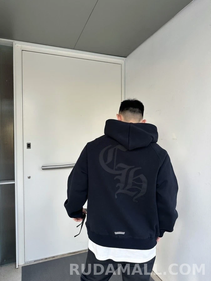 크롬하츠 크롬하츠 십자가 패치 후드티 상세 이미지