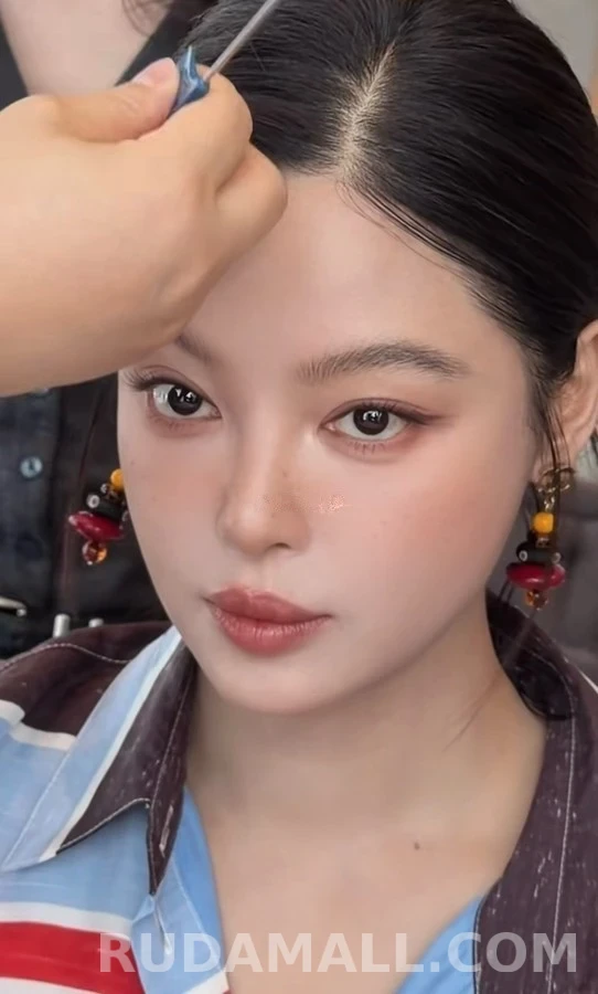 샤넬 샤넬 컬러 스택 비즈 드롭 귀걸이 상세 이미지