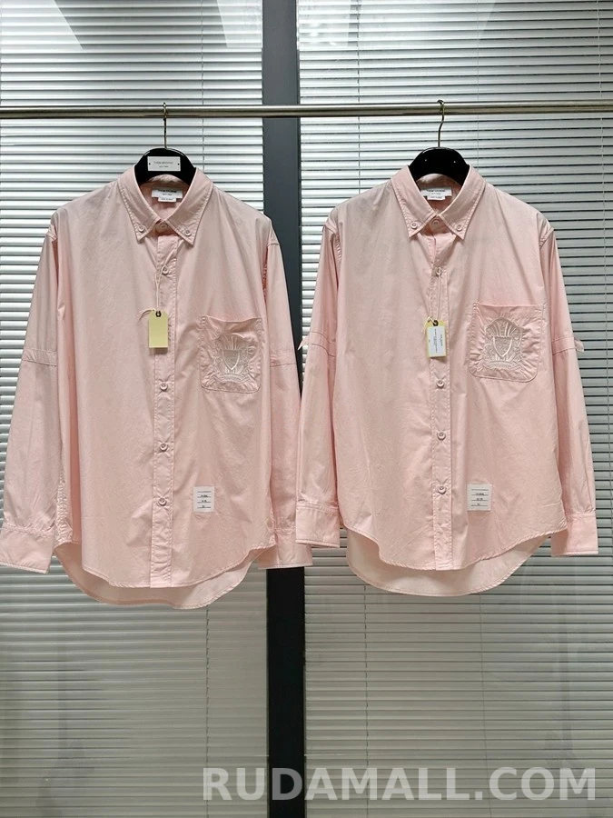 톰브라운 톰브라운 엠브로이더리 셔츠 상세 이미지