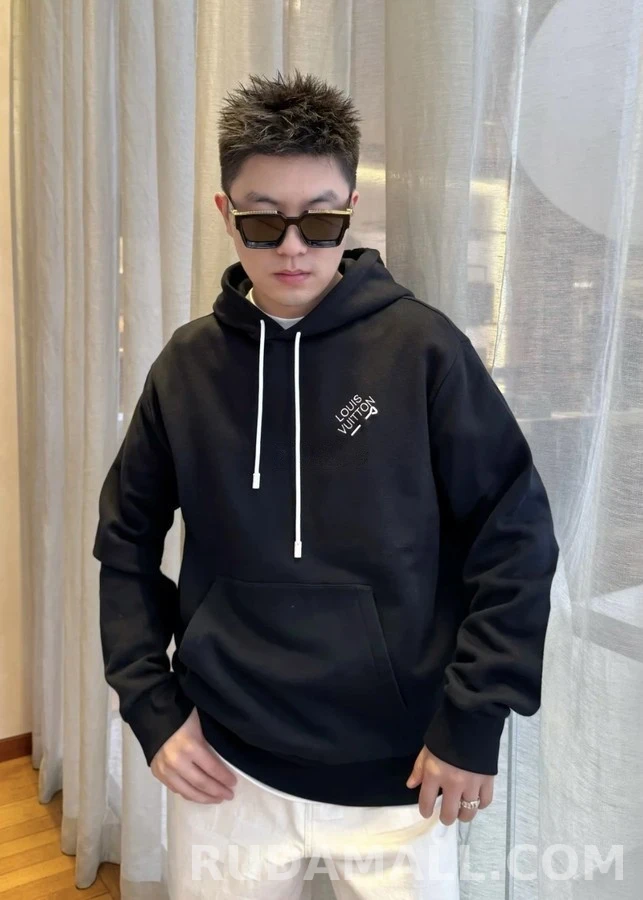 루이비통 루이비통 자수 후드티 상세 이미지