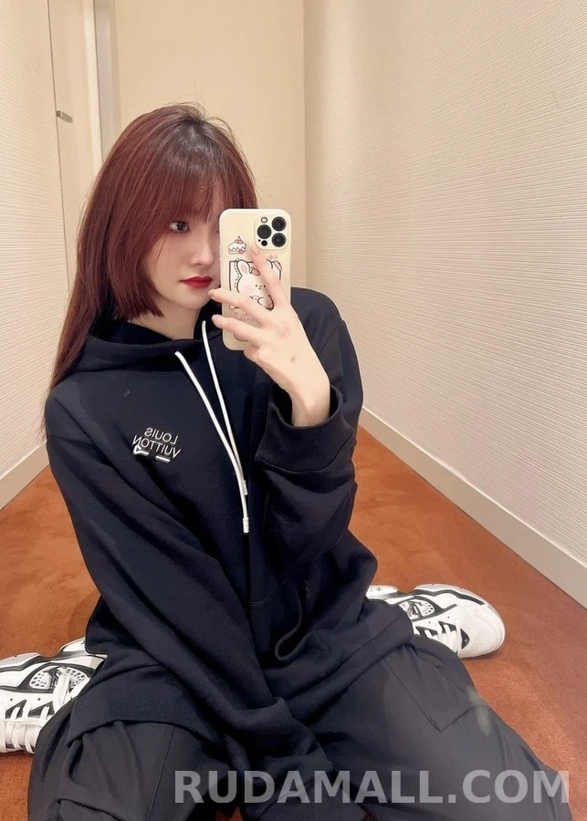 루이비통 루이비통 자수 후드티 상세 이미지