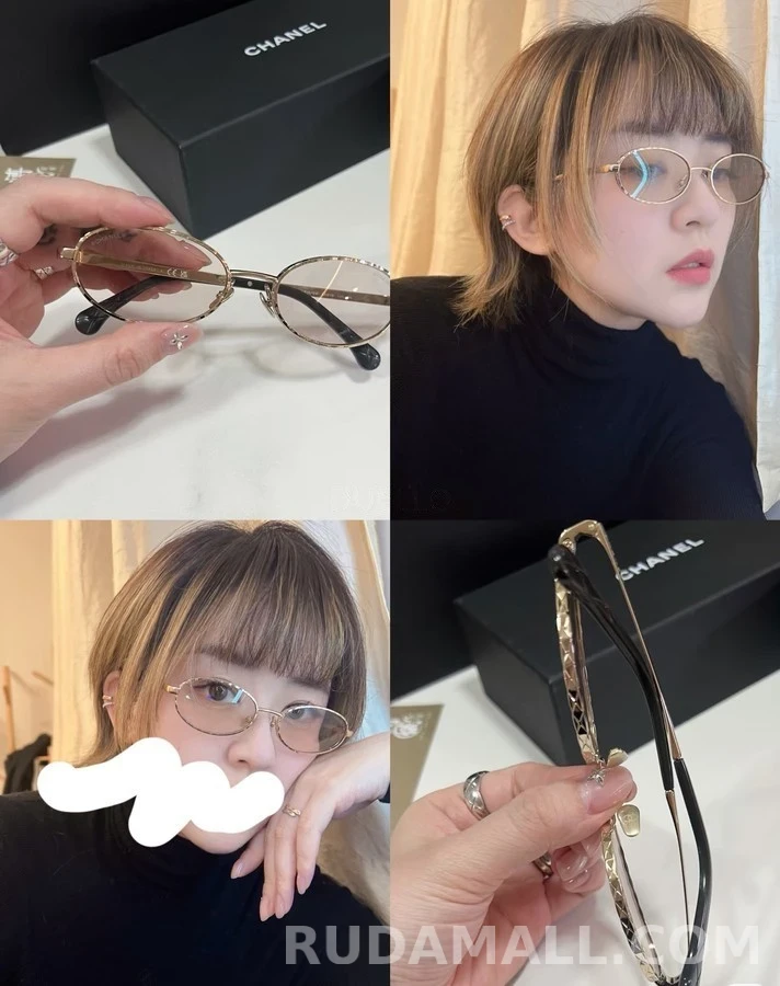 샤넬 샤넬 오벌 안경 상세 이미지