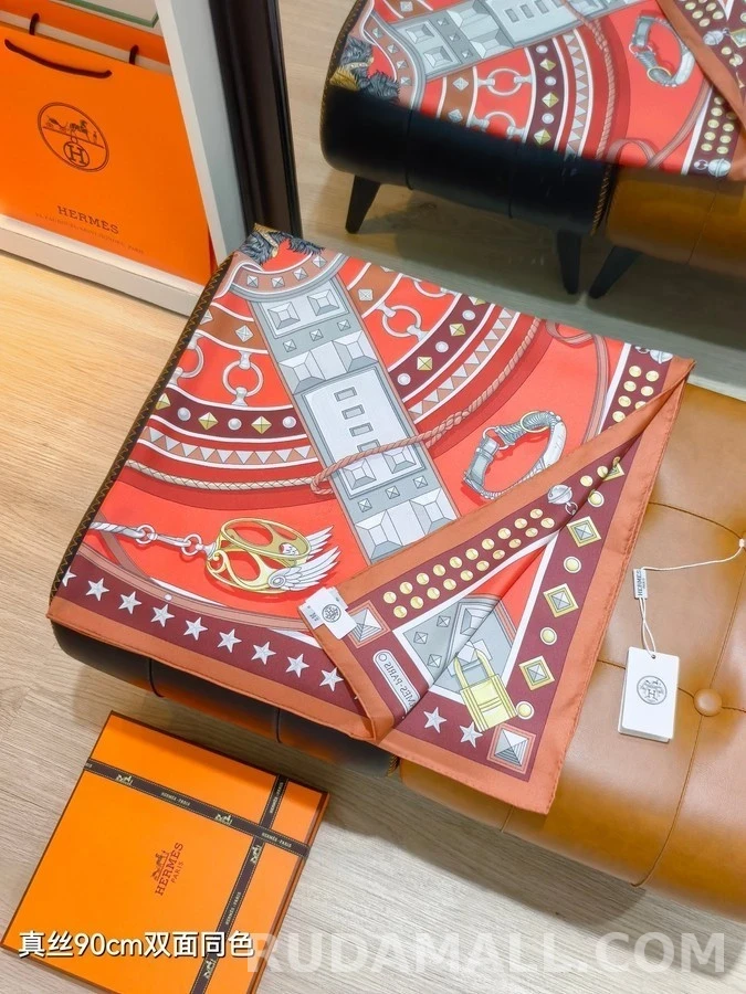 에르메스 에르메스 애견 목줄과 고삐 스카프 상세 이미지