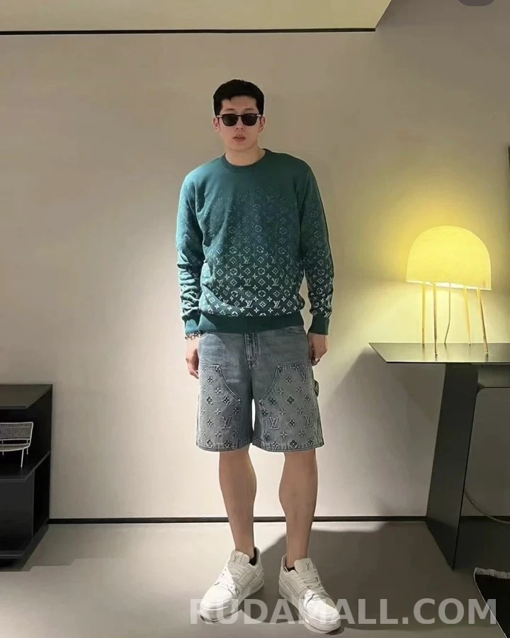 루이비통 루이비통 모노그램 그라데이션 니트 스웨터 상세 이미지