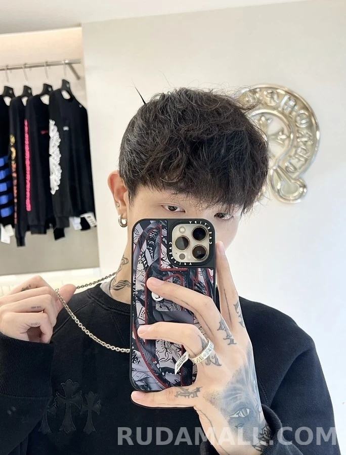 크롬하츠 크롬하츠 엠블럼 자수 맨투맨 상세 이미지