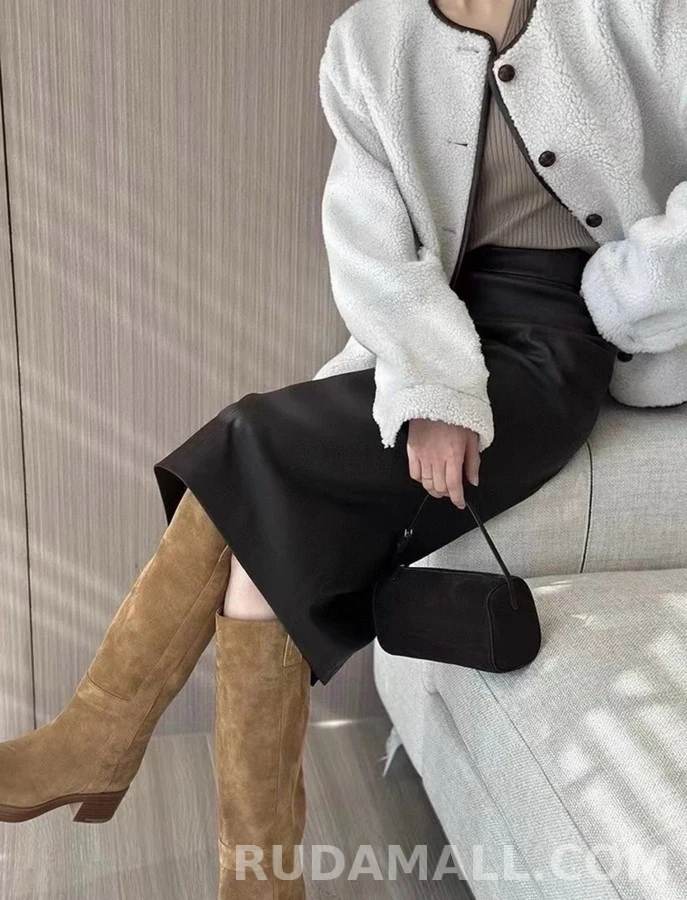 에르메스 에르메스 스웨이드 승마 롱 부츠 상세 이미지