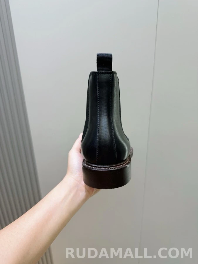 브루넬로 쿠치넬리 브루넬로 쿠치넬리 가죽 첼시 부츠 상세 이미지