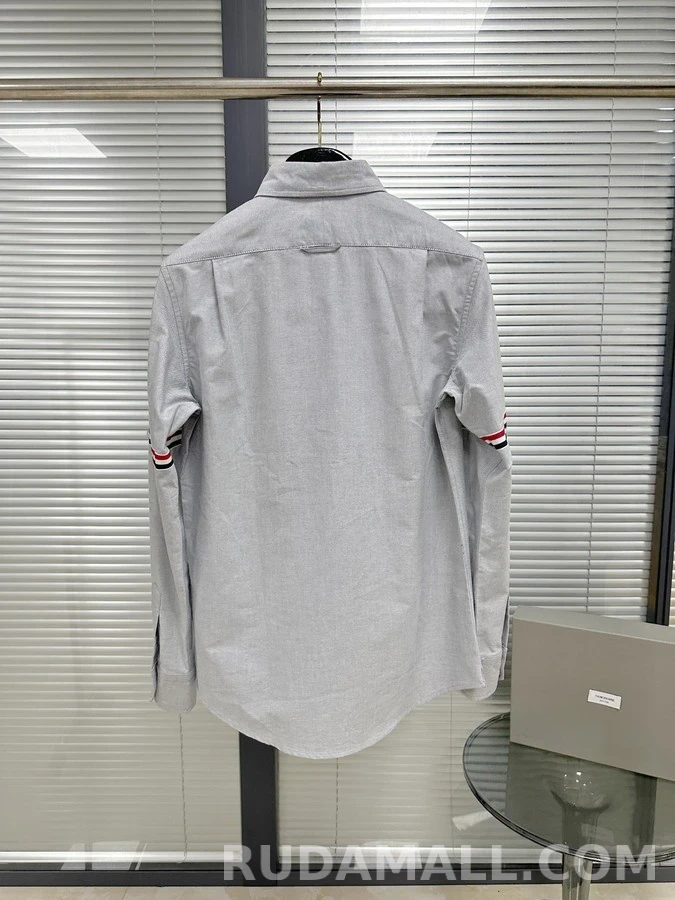 톰브라운 톰브라운 4선 완장 긴팔 셔츠 상세 이미지