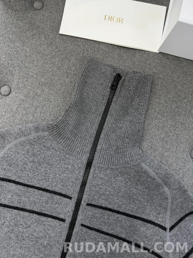 디올 디올 Oblique 스트라이프 양면 가디건 상세 이미지