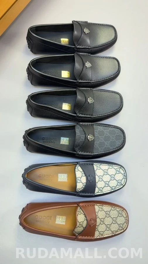 구찌 구찌 투톤 메탈 드라이빙 로퍼 상세 이미지