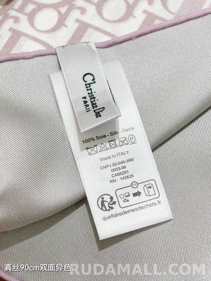 디올 디올 모노그램 양면 스카프 상세 이미지