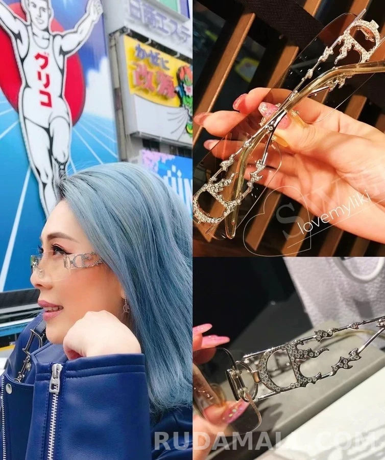 디올 디올 데코레이션 림리스 선글라스 상세 이미지