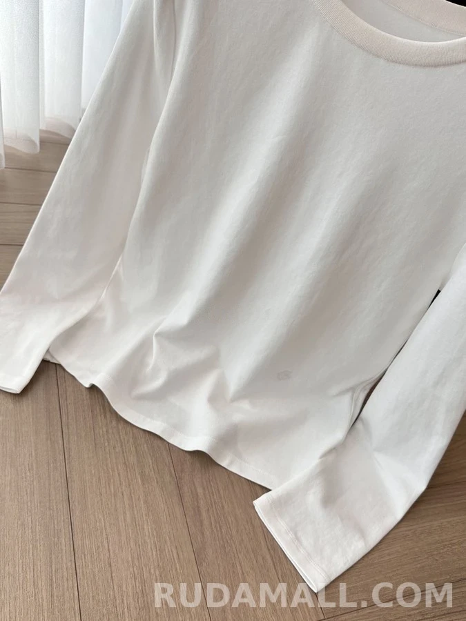루이비통 루이비통 피마 코튼 긴팔 티셔츠 상세 이미지