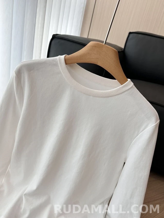 루이비통 루이비통 피마 코튼 긴팔 티셔츠 상세 이미지