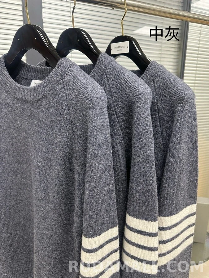 톰브라운 톰브라운 삼선 맨투맨 상세 이미지