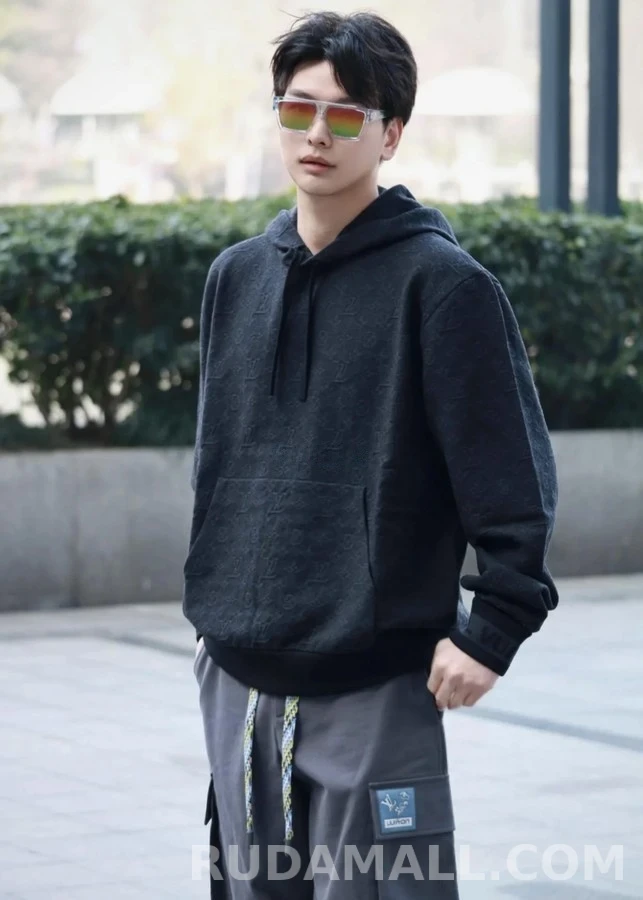 루이비통 루이비통 모노그램 울 후드 상세 이미지