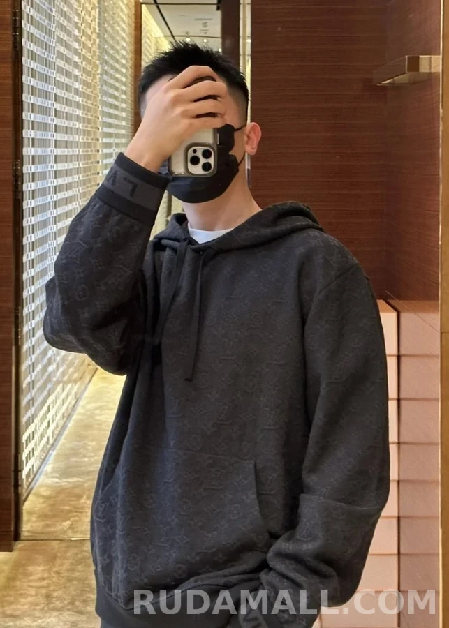 루이비통 루이비통 모노그램 울 후드 상세 이미지