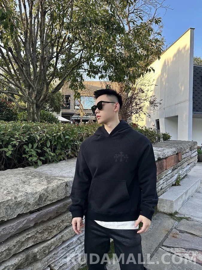 크롬하츠 크롬하츠 크로스 CH 로고 후드티 상세 이미지