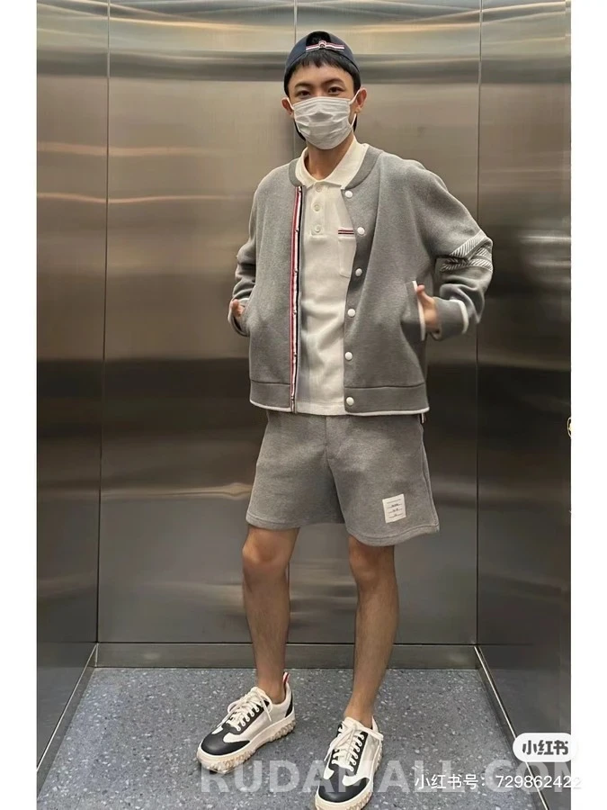 톰브라운 톰브라운 앵커 포인트 니트 가디건 상세 이미지