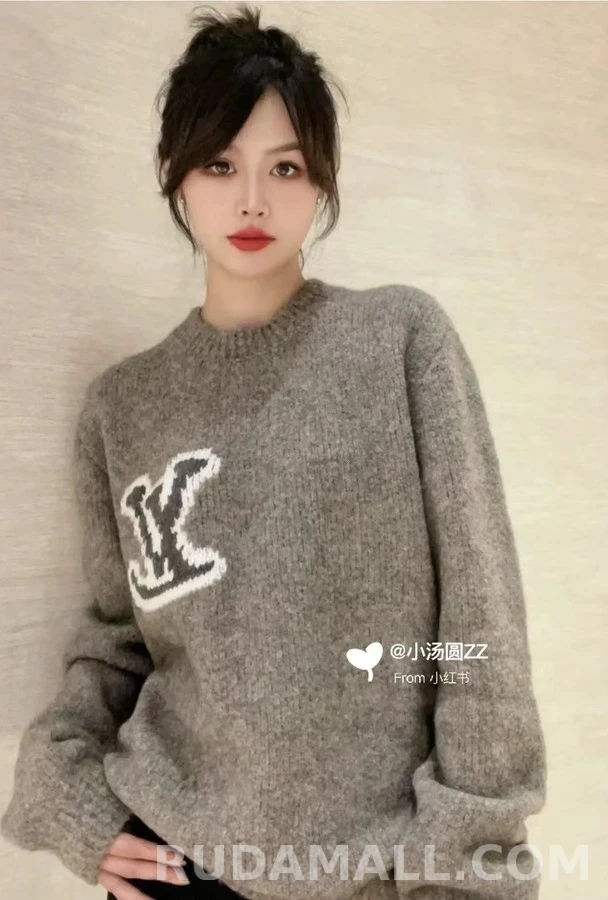 루이비통 루이비통 로고 테디 스웨터 상세 이미지