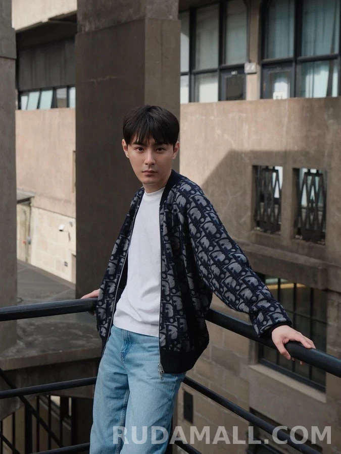 디올 디올 Oblique 자카드 집업 재킷 상세 이미지