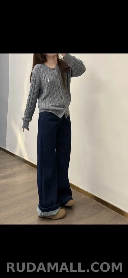 폴로 랄프 로렌 폴로 랄프 로렌 꽈배기 니트 가디건 상세 이미지
