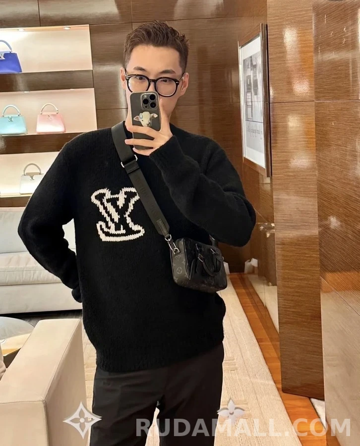 루이비통 루이비통 빅 로고 테디 니트 상세 이미지