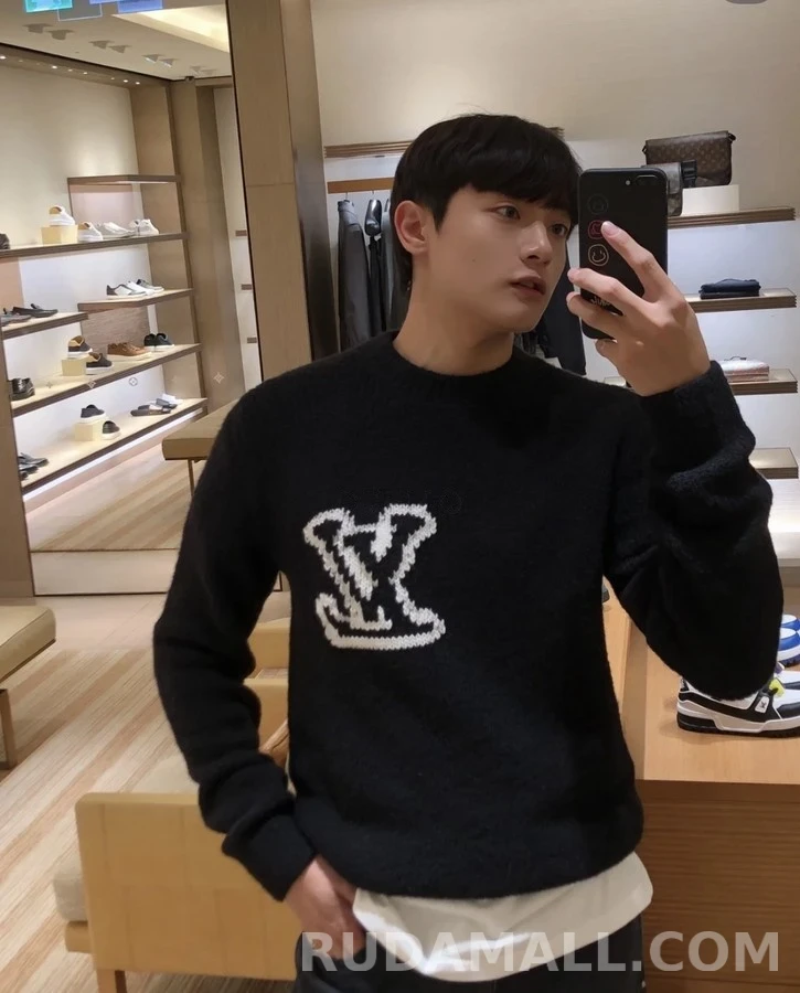 루이비통 루이비통 빅 로고 테디 니트 상세 이미지