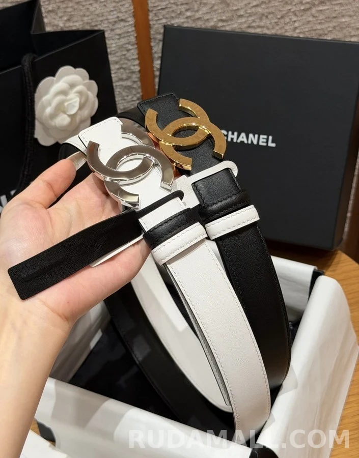 샤넬 샤넬 클래식 더블C 버클 리버서블 벨트 상세 이미지