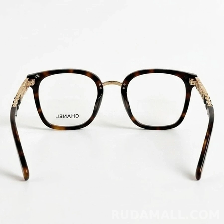 샤넬 샤넬 토터스쉘 체인 디테일 안경 상세 이미지