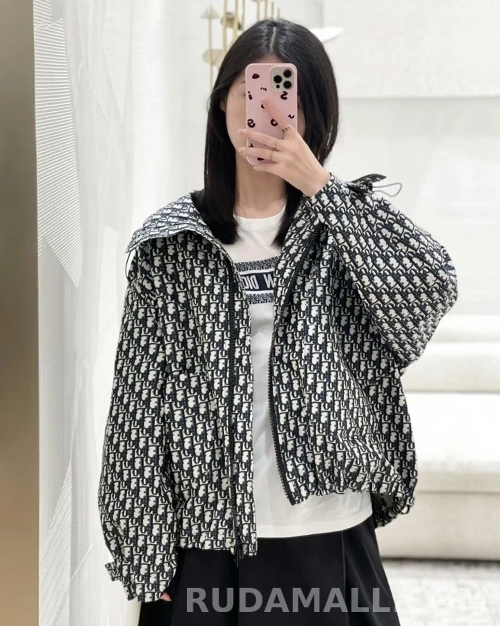 디올 디올 오블리크 후드 집업 자켓 상세 이미지
