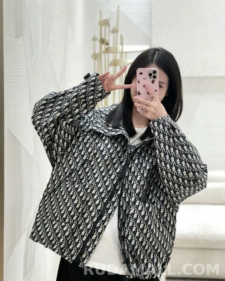 디올 디올 오블리크 후드 집업 자켓 상세 이미지