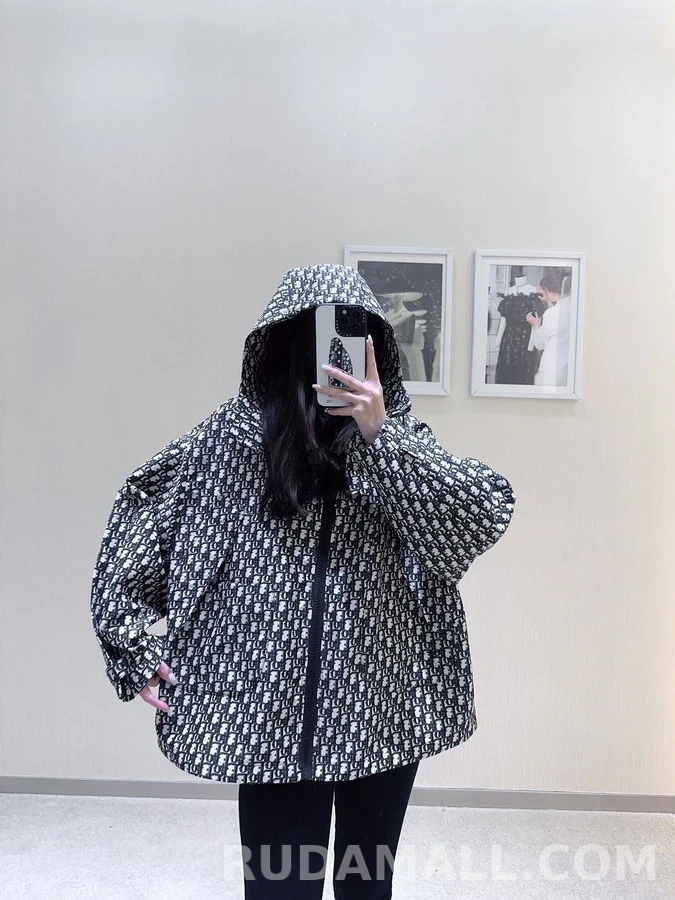 디올 디올 오블리크 후드 집업 자켓 상세 이미지