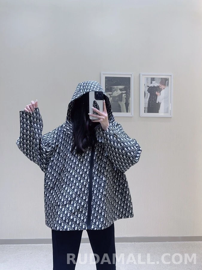 디올 디올 오블리크 후드 집업 자켓 상세 이미지