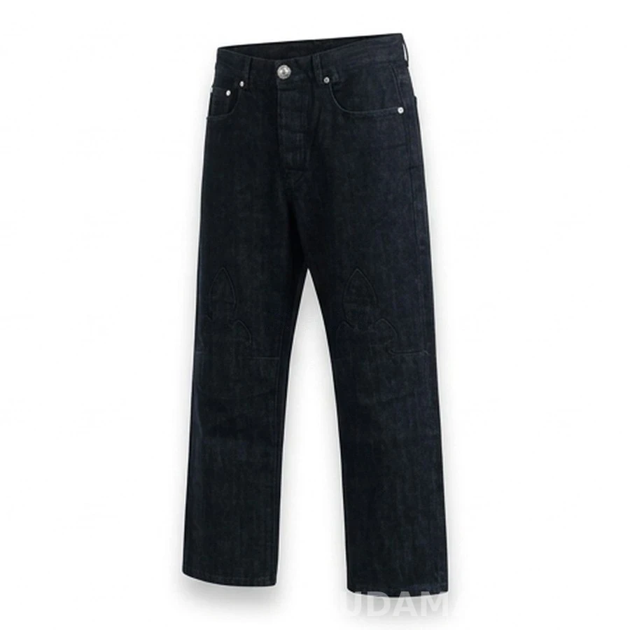 크롬하츠 크롬하츠 플레임 자수 데님 팬츠 상세 이미지