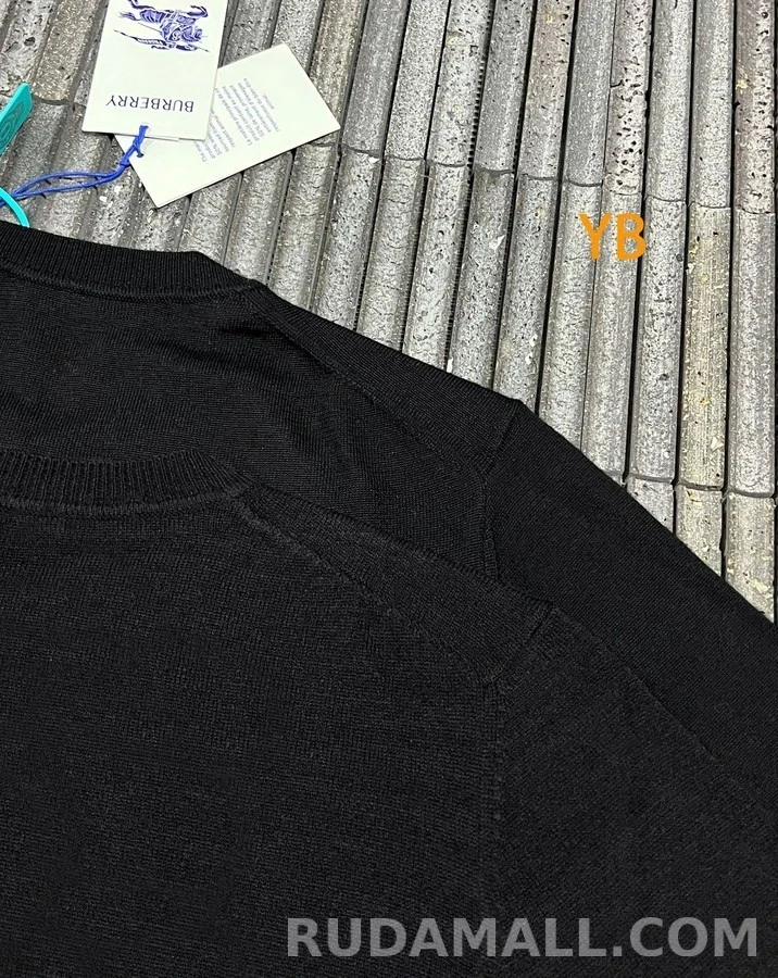버버리 버버리 체크 스트라이프 니트 상세 이미지