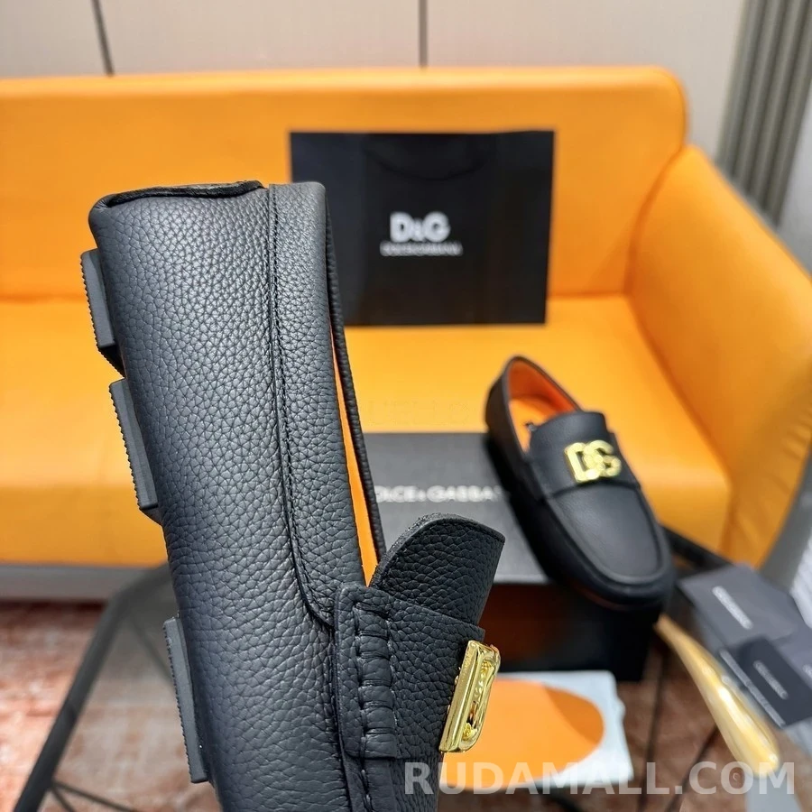 돌체앤가바나 돌체앤가바나 메탈 로고 드라이빙 슈즈 상세 이미지