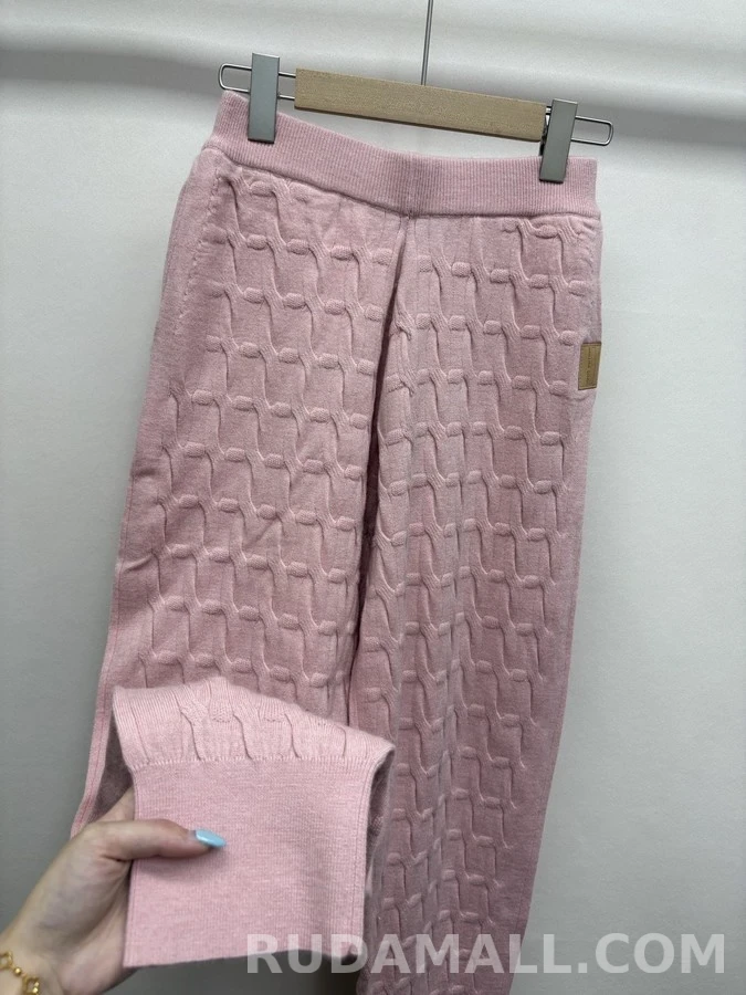 루이비통 루이비통 케이블 니트 팬츠 상세 이미지