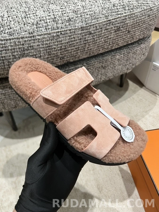 에르메스 에르메스 울 H 스트랩 샌들 상세 이미지