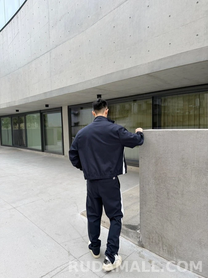 몽클레어 몽클레어 로고 스트라이프 드로스트링 팬츠 상세 이미지