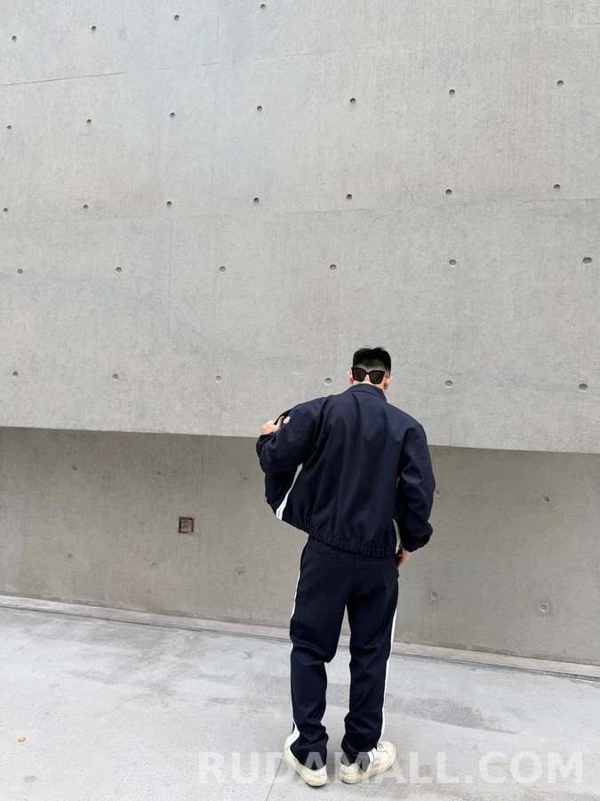 몽클레어 몽클레어 로고 스트라이프 드로스트링 팬츠 상세 이미지