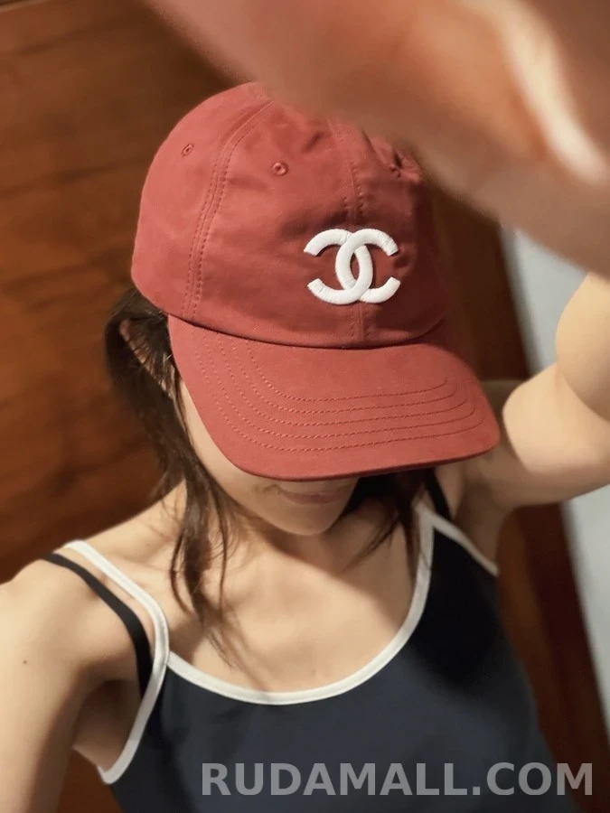 샤넬 샤넬 로고 자수 볼캡 상세 이미지