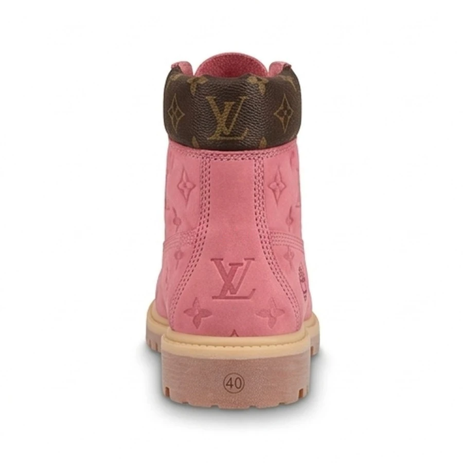 루이비통 루이비통 x Timberland 모노그램 앵클 부츠 상세 이미지