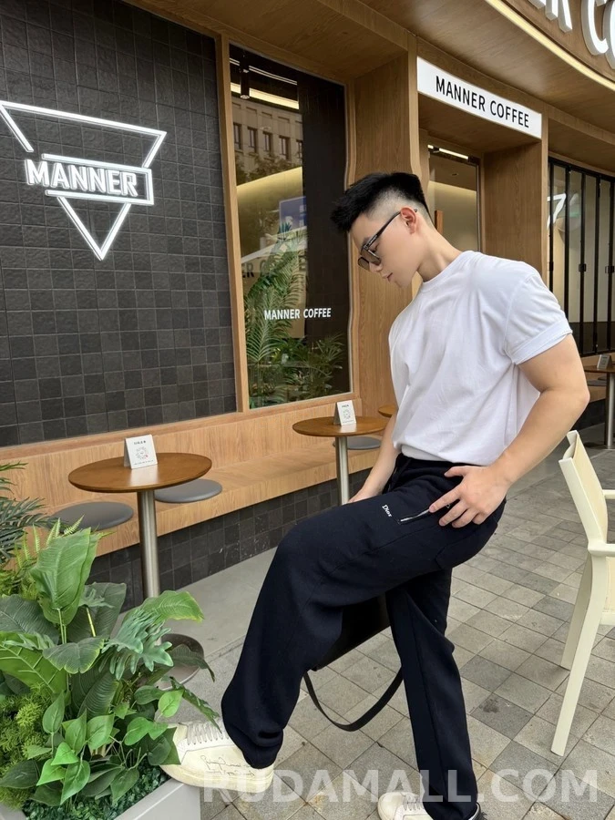 디올 디올 Oblique 자카드 트레이닝 팬츠 상세 이미지