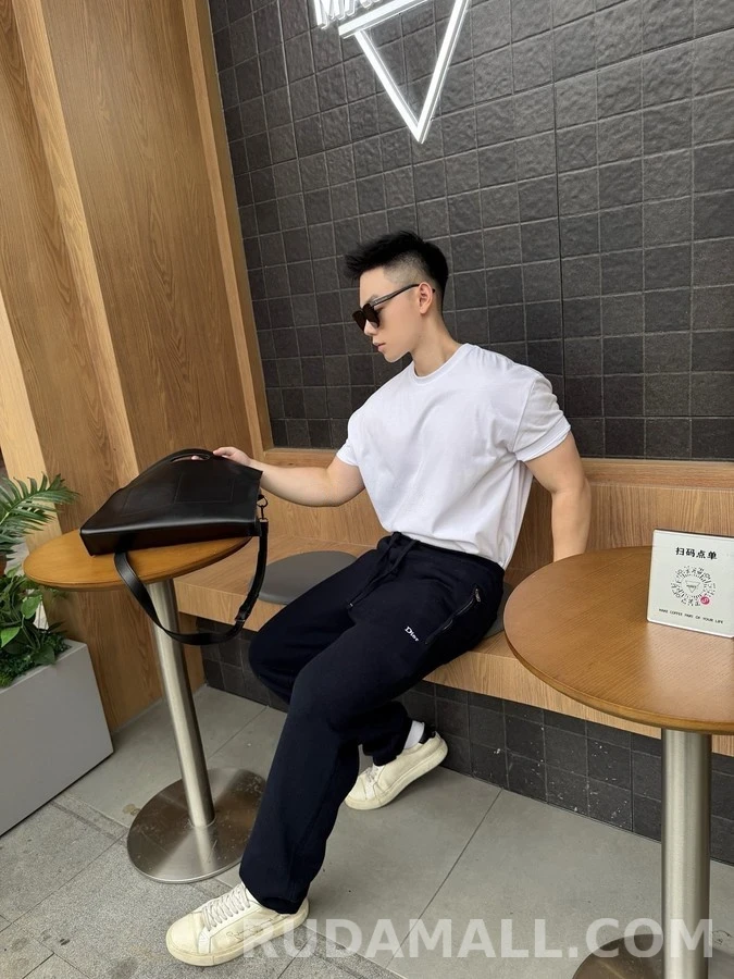 디올 디올 Oblique 자카드 트레이닝 팬츠 상세 이미지