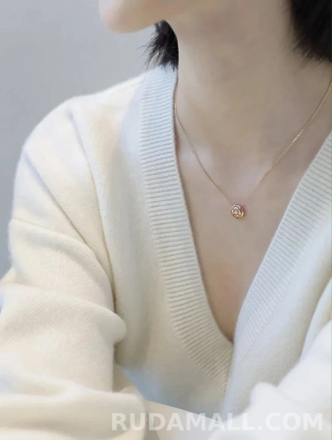 샤넬 샤넬 산차화 다이아몬드 목걸이 상세 이미지