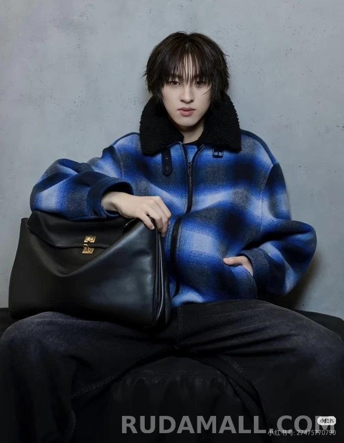 발렌시아가 발렌시아가 그라데이션 체크 자켓 상세 이미지