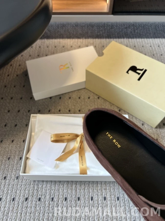 더로우 더로우 스웨이드 스트랩 메리제인 플랫 상세 이미지