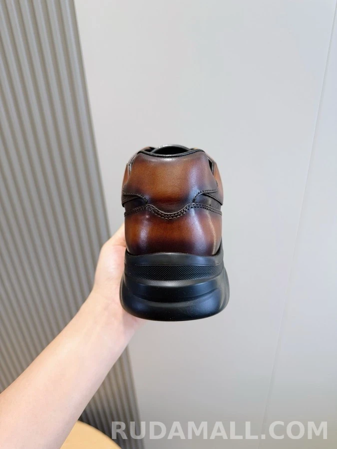 벨루티 벨루티 스크리토 가죽 스니커즈 상세 이미지